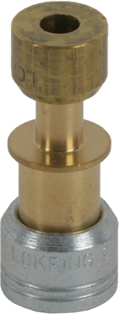 Pipe Connection Piece Lokring Reduced Connector 9,53/5mm Brass