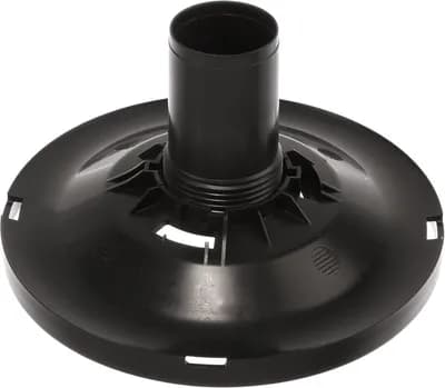 Base Bayonet Of Stainless Steel Bowl, Black RAL7021