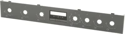 Control Panel Black Stainless Steel