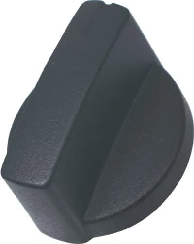 Area Black Metal Knob