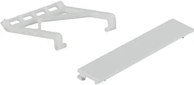 Worktop Latch Cover, White