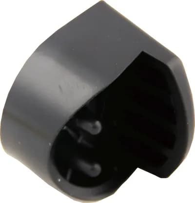 Shaped Endcap, Black, Integra III