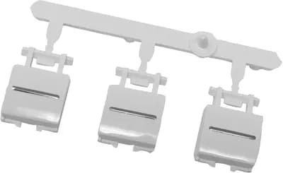 Key Pushbutton Assy. (Set), White, 3-Program