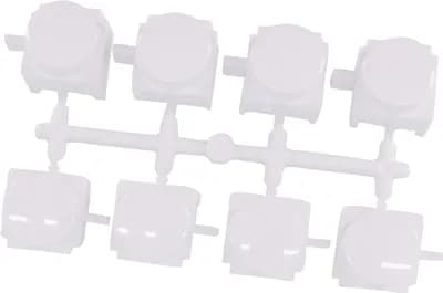 Key Pushbutton, Start/Stop, White