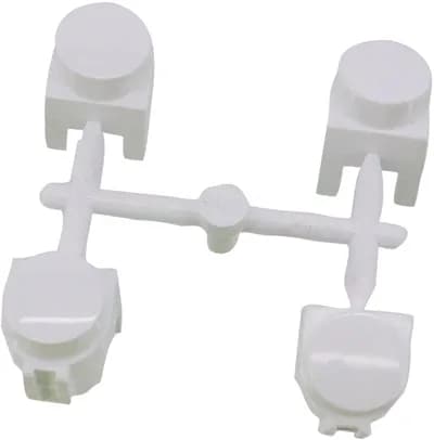 Key Pushbutton, Program Select, White