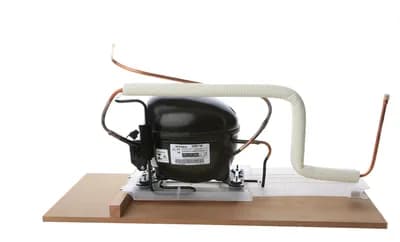 Compressor Set With Bracket And Water Tray Fridge Compartment