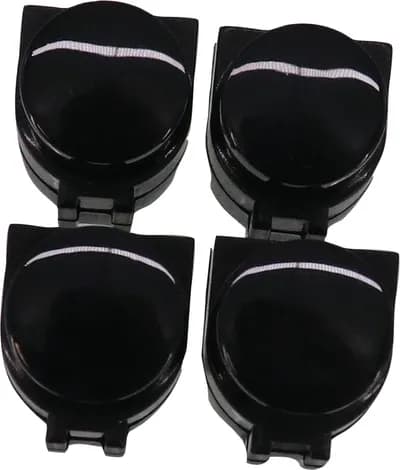 Key Pushbutton, Program Select, Black