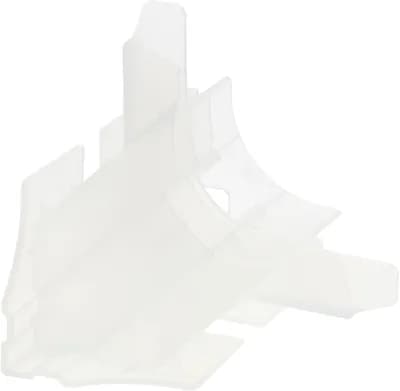 Spacer Back, Left And Right Useable, Crimped (1 Piece)