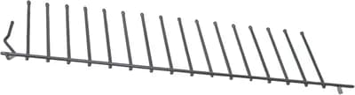Insert Lower Rack Flip Tine, Dark Gray, Back Rear