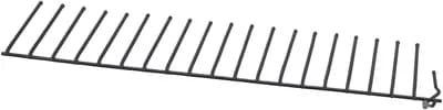 Insert Lower Rack Flip Tine, Dark Gray, Back Front