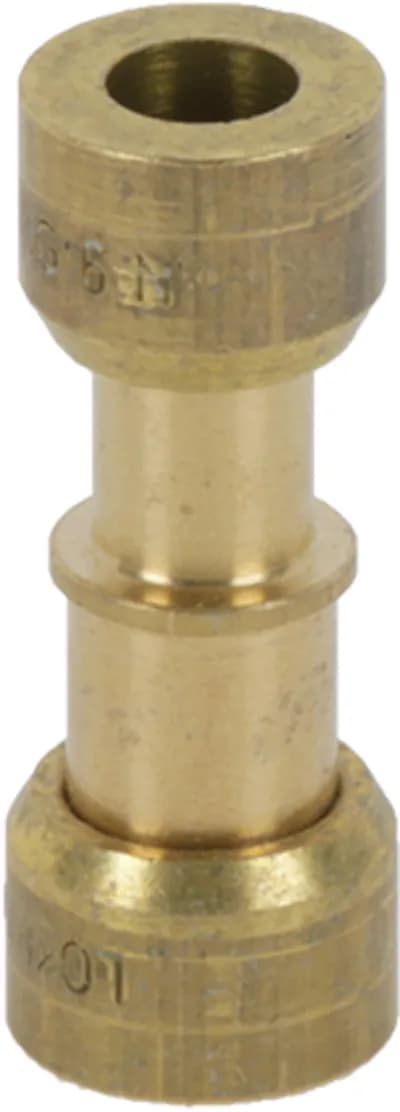 Pipe Connection Piece Lokring Reduced Connector 8/6mm Brass