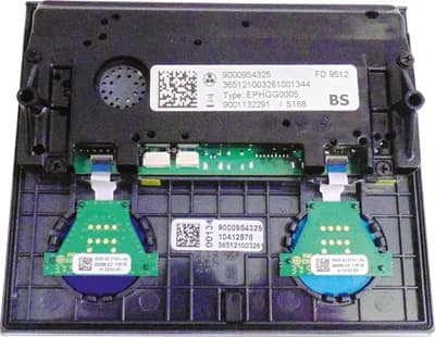Operating Module Programmed Display