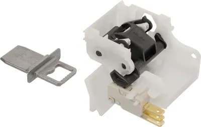 Lock Door Latch, With Microswitch, W/O Strikeplate