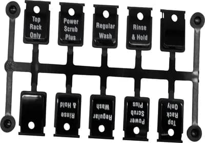 Push Button Cap Pushbutton Array, With Buttons