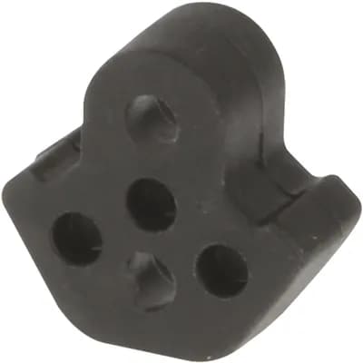 Door Stopper Middle Hinge Black