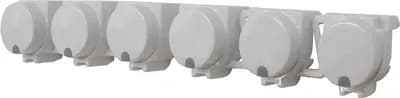 Push Button Set White, 6-Button Array (Cut As Needed)