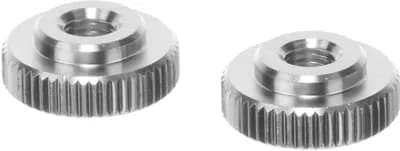 Nut Knurled Nut, Stainless Steel