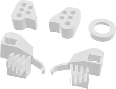 Kit 90º Stopper Glass Door