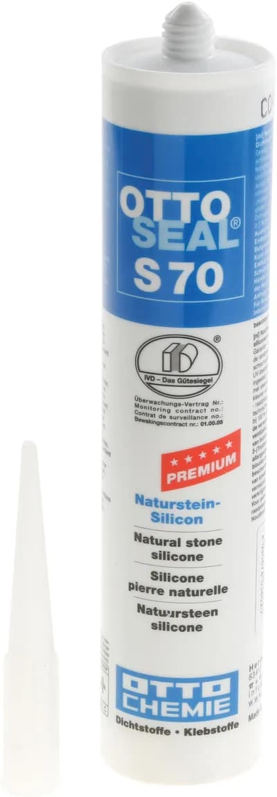 Sealant Ottoseal S70 (=Novasil S70), Black S70-04-C04