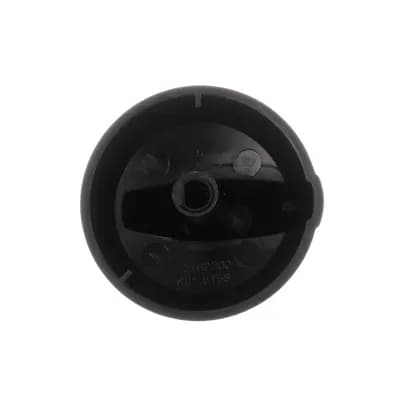 Black Top Burner Valve Knob